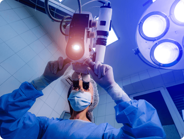 Person enjoying clear vision after LASIK treatment